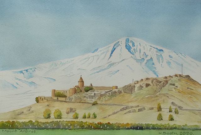 Mount Ararat, painted 2020