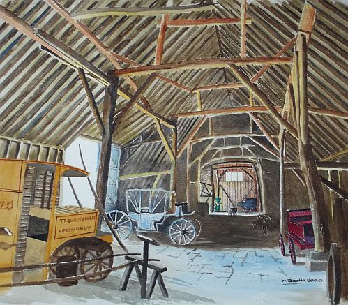 Barn, painted 2000