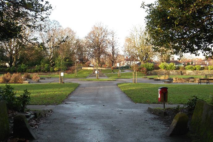 Davyhulme Park, photographed in January2019