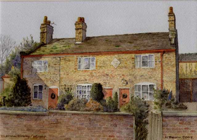 Dunham Massey Cottages, painted 2008