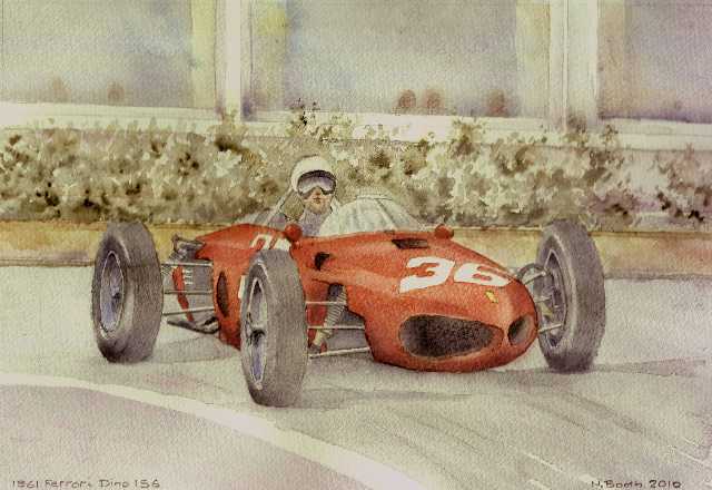 1961 Ferrari Dino 156, painted 2010