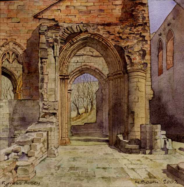 Furness Abbey 7, painted 2007