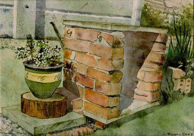 Garden Detail, painted 2007