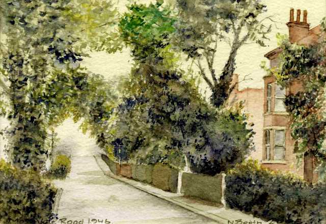 Moss Vale Road 1946, painted 2005