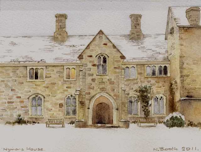 Nymans House, painted 2011