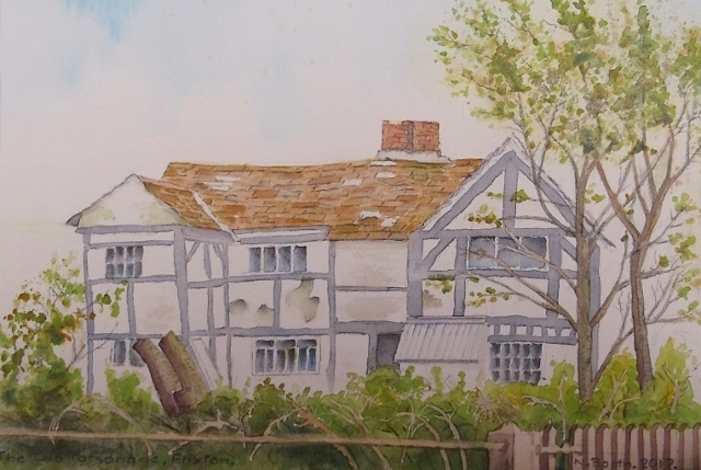 The Old Parsonage, Flixton, painted 2017