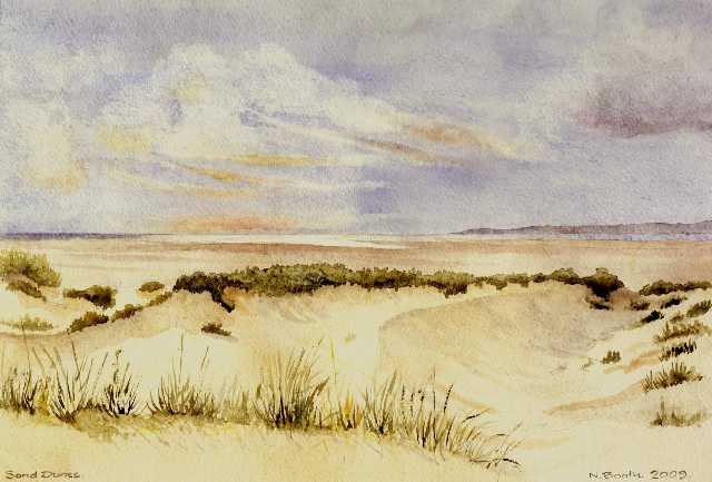 Sand Dunes, painted 2009